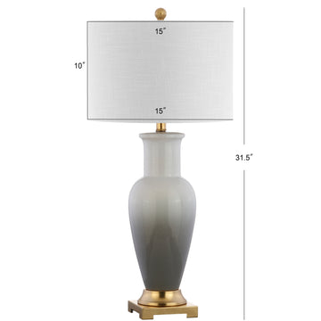 Dip Dye 31.5" Ceramic LED Table Lamp - JONATHAN Y